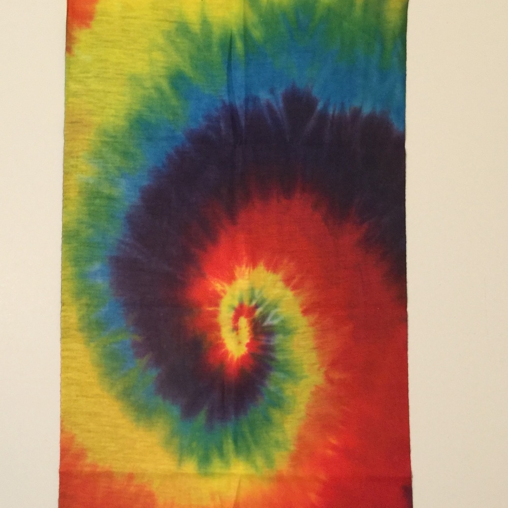 Seamless Headscarf - Tie Dye Pattern